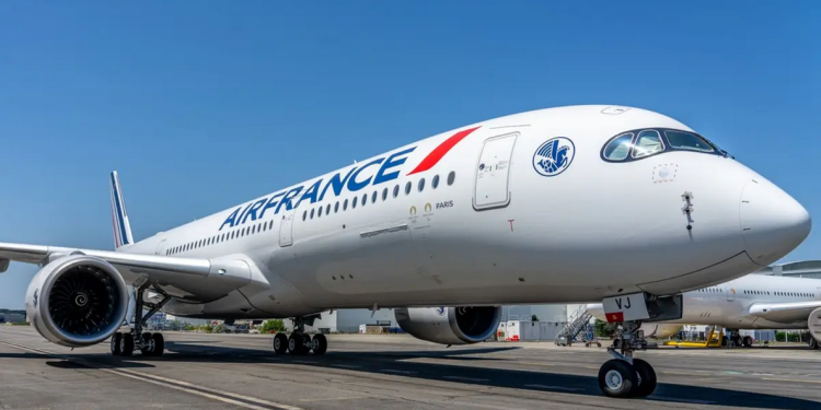 Air France, olimpiyat için A350’sine “Paris” adını verdi