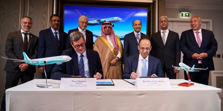 Suudi havayolundan Airbus’a rekor sipariş