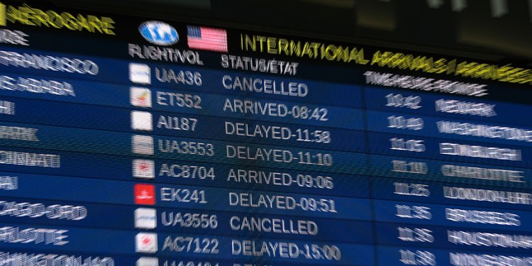 11 bin 6 sefer iptal oldu, 115 bin 185 rötar yaşandı