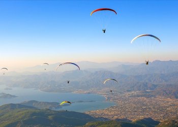 Babadağ’dan 8 ayda 138 bin 158 yamaç paraşütü uçuşu yapıldı