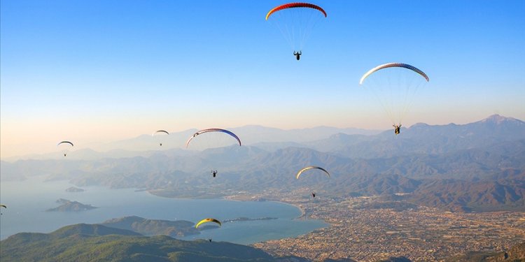Babadağ’dan 8 ayda 138 bin 158 yamaç paraşütü uçuşu yapıldı