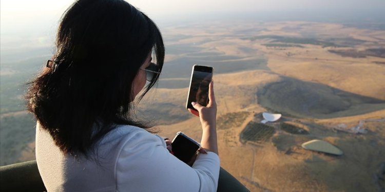 Göbeklitepe’de sıcak hava balonu turları başladı