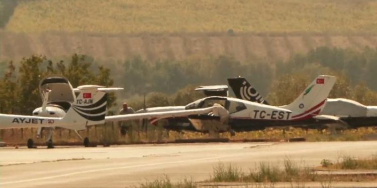 Pilotaj öğrencisi inişte pistten çıktı