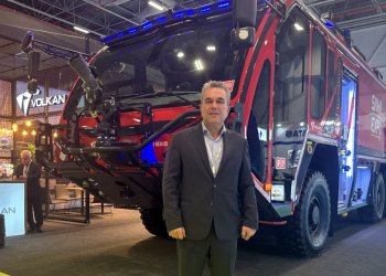 İstanbul Havalimanı’na elektrikli itfaiye araçları geliyor