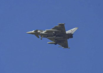 Eurofighter savaş uçakları Ankara’ya iniş yaptı