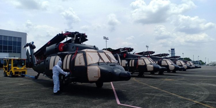 PAF 5 adet daha Blackhawk teslim aldı