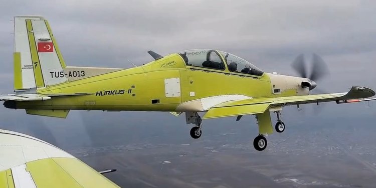 Hava Kuvvetleri’ne teslim edilecek HÜRKUŞ-II ilk uçuşunu yaptı