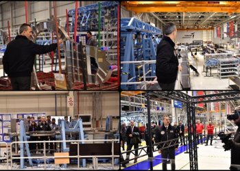 SSB Başkanı Görgün, KAAN’ın ikinci prototipini inceledi