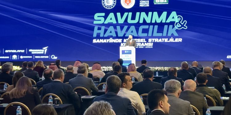 Savunma ve havacılık 4. konferans Antalya’da başladı