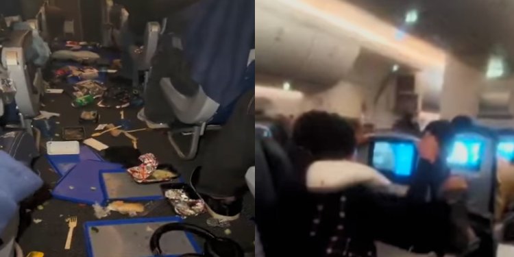 Uçakta sarsıntı yaşandı: 33 yaralı