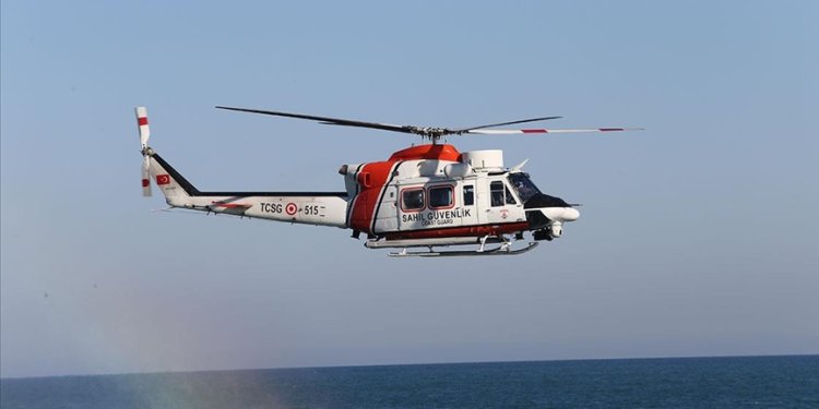 Mavi Vatan”ın havadaki gözü Sahil Güvenlik helikopterleri