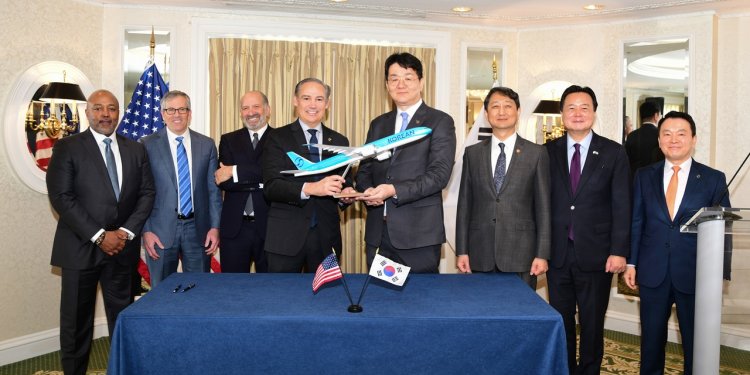 Korean Air’dan Boeing’e 40 uçaklık sipariş