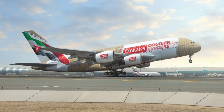 Emirates Courier Express’in boyaması tanıtıldı