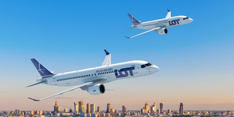 Polonyalı havayolundan 40 adet A220 siparişi