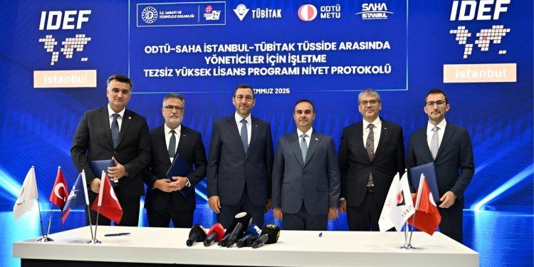 IDEF 2025’te TÜBİTAK’tan 8 işbirliği