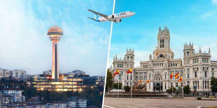 AJet’ten 99 euroya Madrid ve Barselona bileti