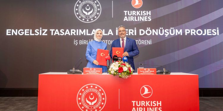 THY uçaklarında ömrünü doldurmuş ürünler “engelsiz ellerde” dönüşecek