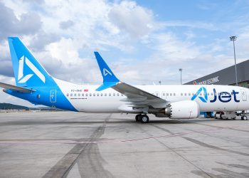 AJet’in 4. Boeing 737-8 MAX uçağı İstanbul’a geldi