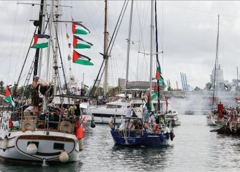 Yunanistan’da Küresel Sumud Filosu’na dronlarla saldırı yapıldı