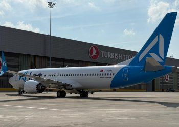 AJet’in fabrika çıkışlı 5. uçağı İstanbul’a ulaştı