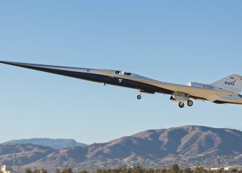NASA’nın süpersonik uçağı X-59 ilk uçuşunu yaptı