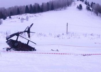 Rusya’da helikopter düştü: 2 kişi hayatını kaybetti