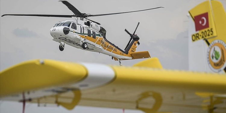 Yangın filosu bu yıl 19 helikopter ve 5 uçakla güçlenecek
