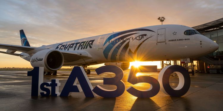 A350 kullanıcıları arasına EGYPTAIR de katıldı