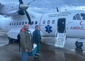 Hava Kuvvetleri’ne ait ambulans uçağı kalp grefti taşıdı